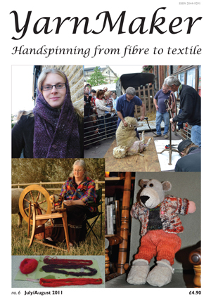 Cover of YarnMaker July/August 2011 